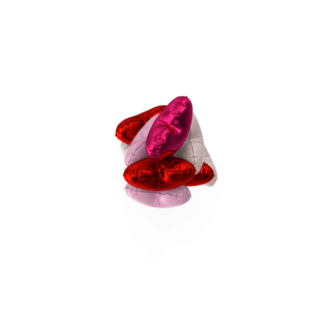 Heart Balloon Bouquet PNG Transparent Images Free