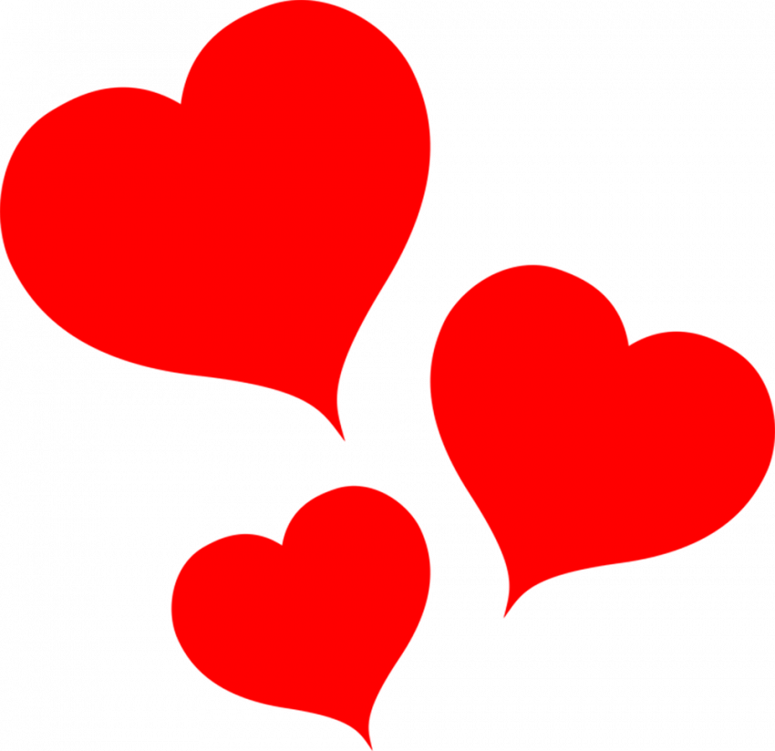 Heart shape transparent background