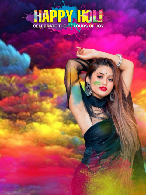 Holi Background Photo Editing Grl