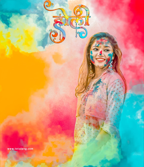 Holi cb photo editing background