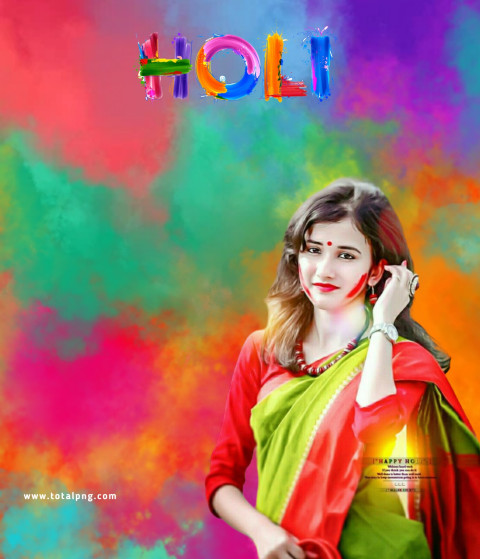 Holi free editing background