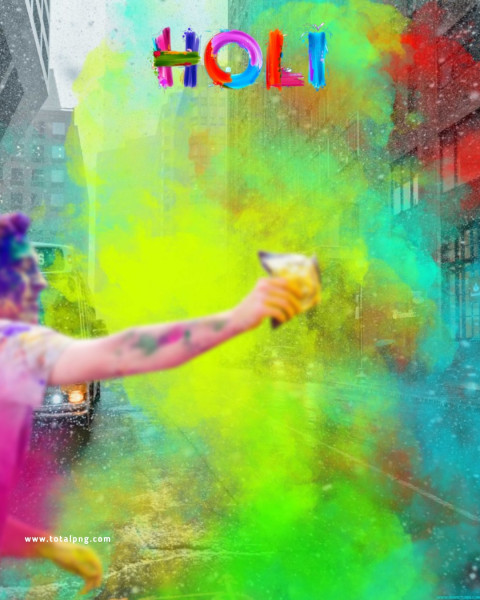 Holi full hd cb editing background