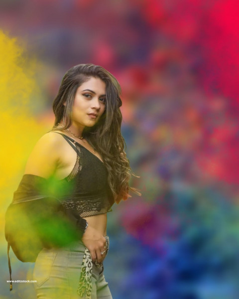 Holi Girls Cb Editing Background