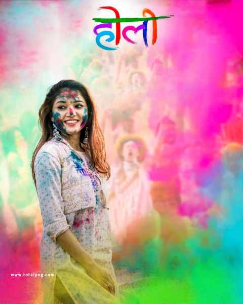Holi hd cb editing background