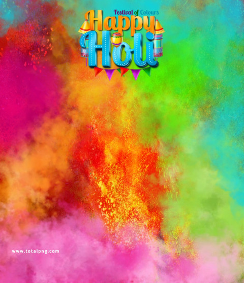 Holi smoke editing background