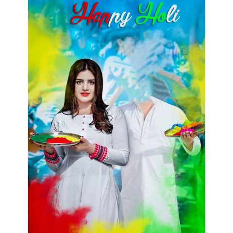 Holi with girls editing background  (1)