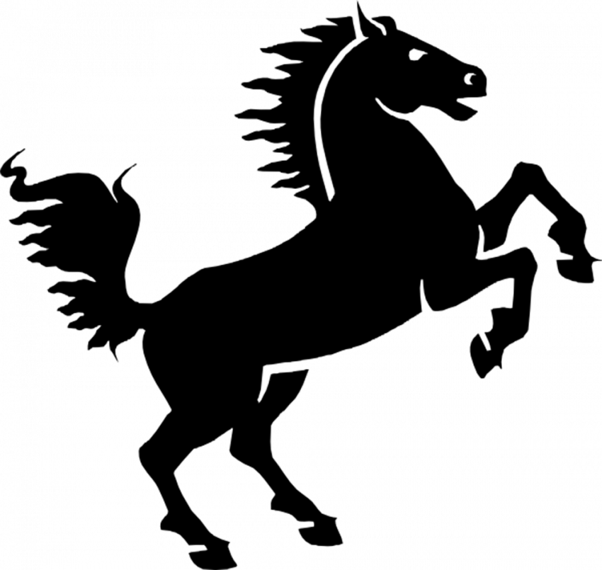 Horse logo transparent background