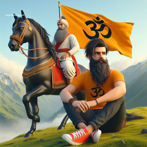 How To Make 3D Ai Shivaji Jayanti Name Image 4k