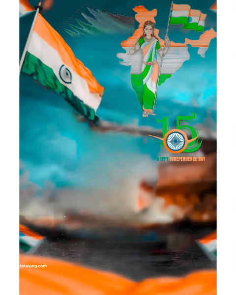 Independence Day 15 August Editing Backrgound Picsart