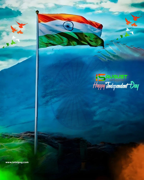 Independence Day Editing Background 2023