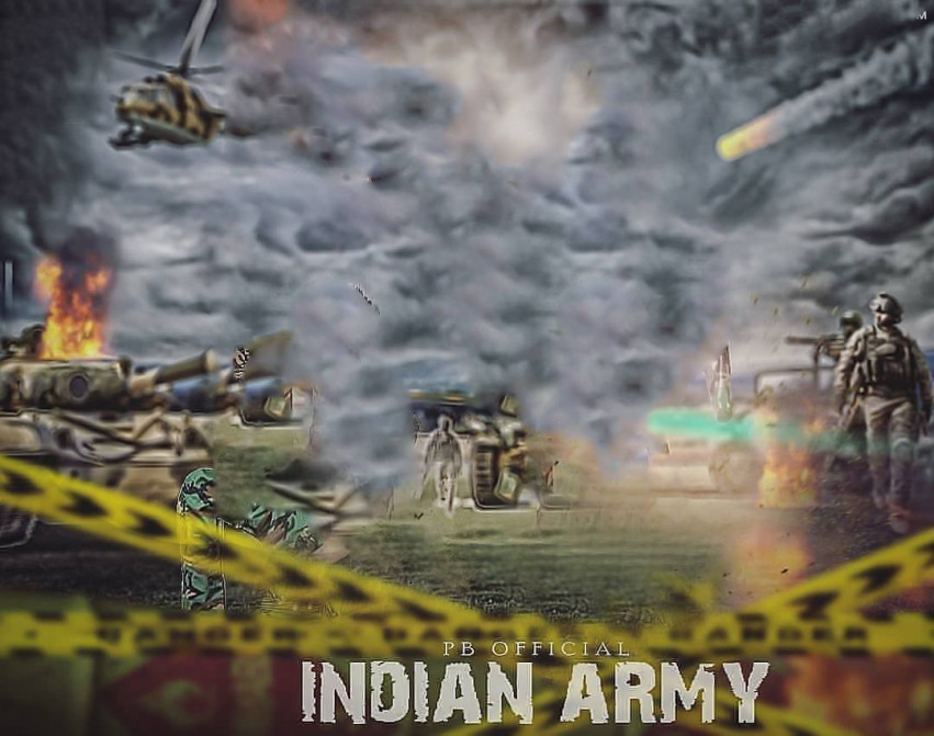 Indian army 15 August editing background