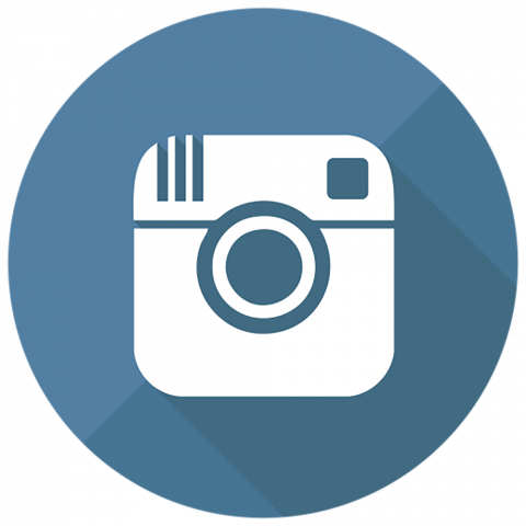 instagram blue  transprent logo png