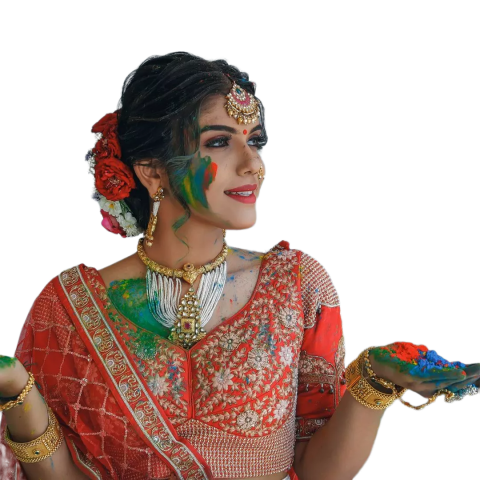 instagram viral girl holi png by totalpng
