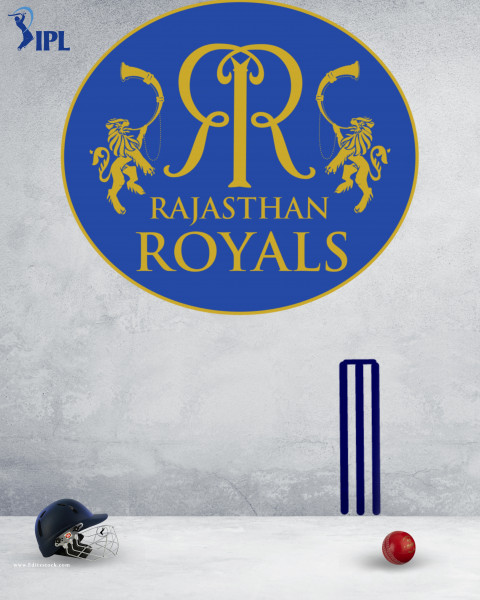 IPL Photo Editing RR Background For Rajasthan Royals Full HD Download