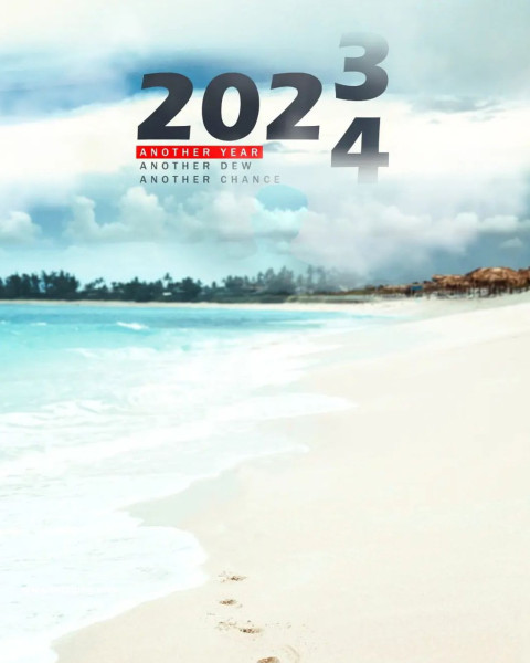 Its Time To Start New Story 2024 New Year Background
