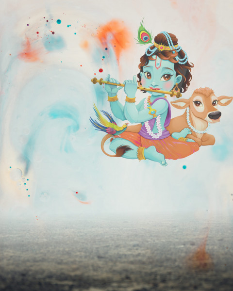 Janmashtami editing background