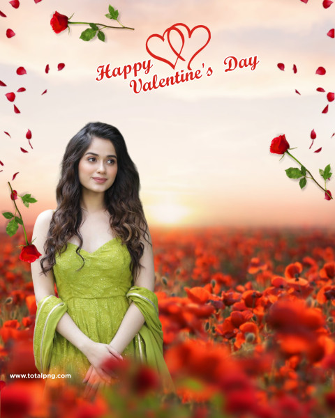 Jannat Zubair Valentinme day Cb background