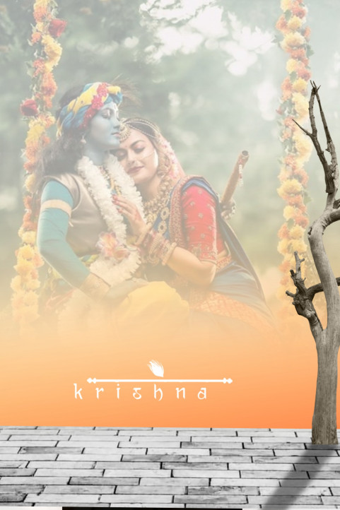 Krishan Janmashtami Editing Background