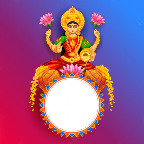 lakshmi pujan banner editing backgrounds