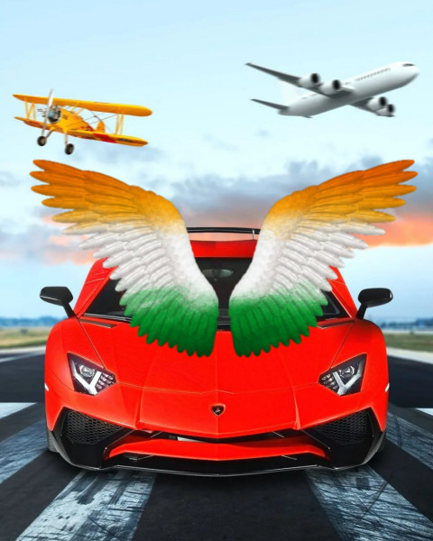 lambo 15 august editing background