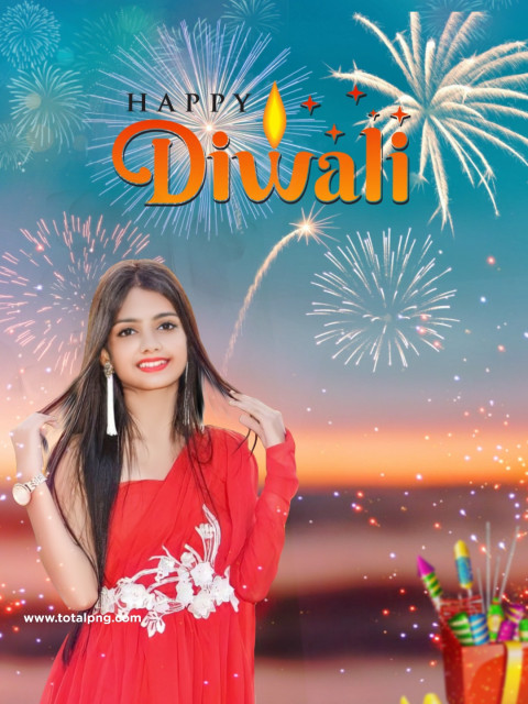 Latest Diwali Editing Background With Girl 2022