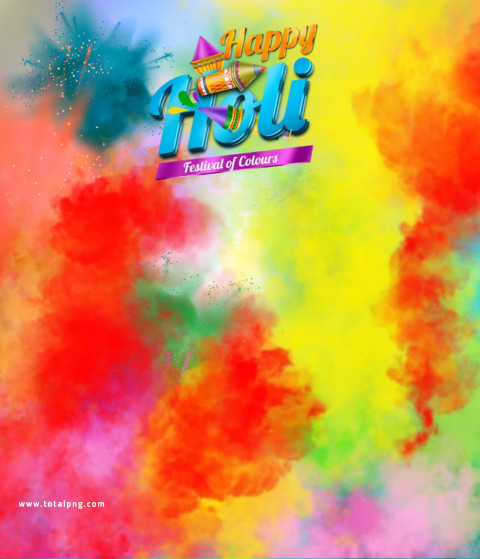 Latest Holi Editing Background