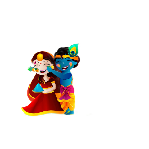 Little Radha Krishan Png