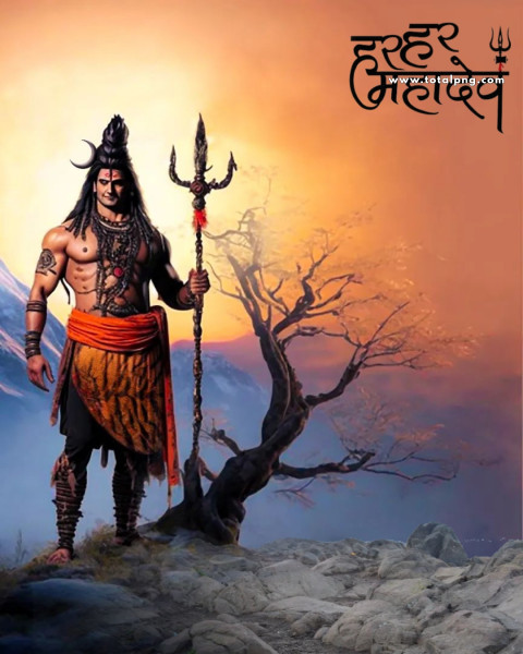 Lord shankar maha shivratri editing background