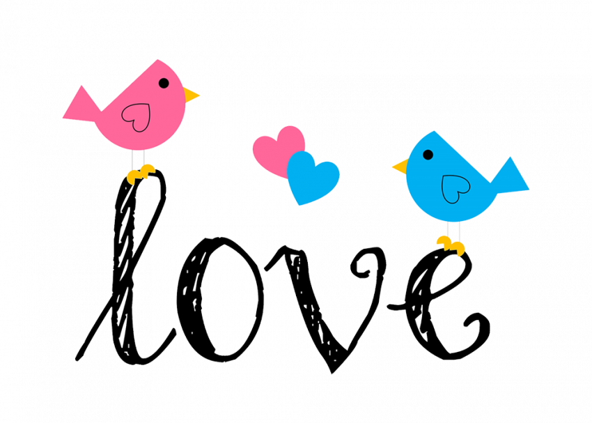 Love birds text png images, Love text transparent png