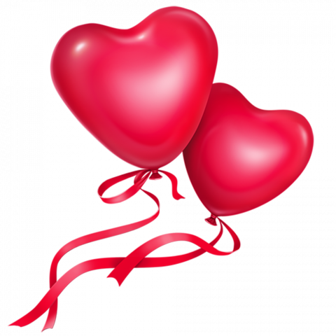 Love heart balloon png hd