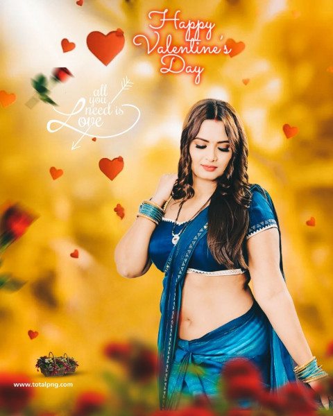 Love Valentine Day Picsart Photo Editing Background Download Free