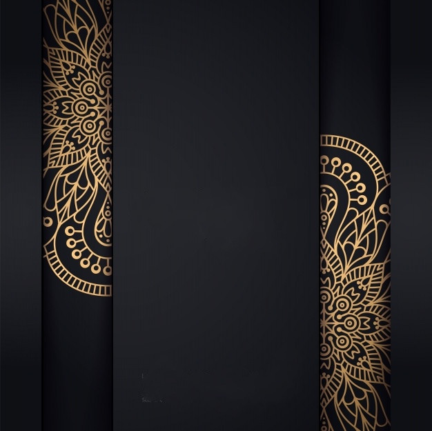 Luxury Wedding Invitation Template Free Vector (4)