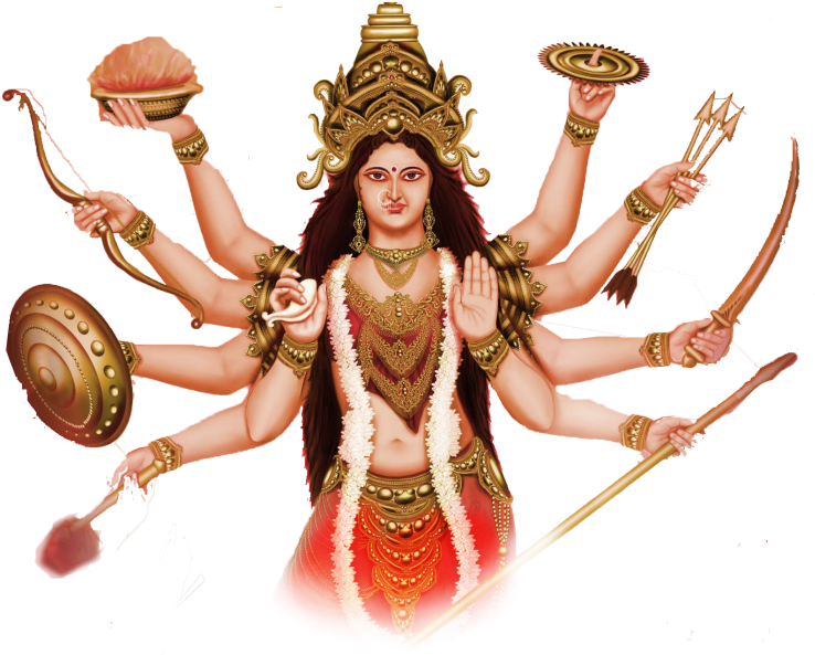 Maa durga editing png download free