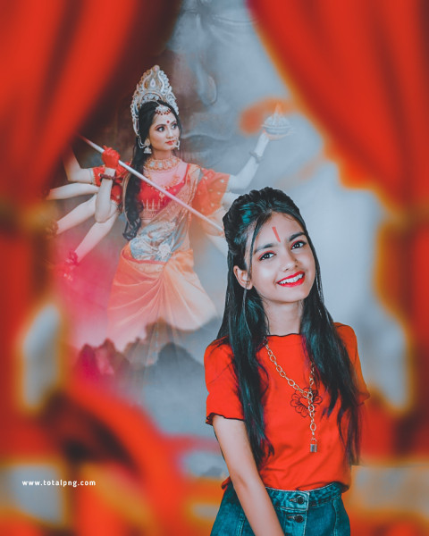 Maa Durga Navratri Editing Background
