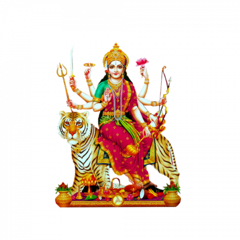 Maa durga transparent background