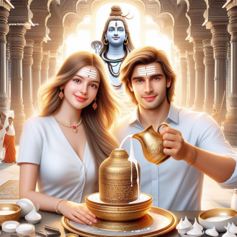 Maha Shivratri 3D Ai Photo Editing wallpaper Download