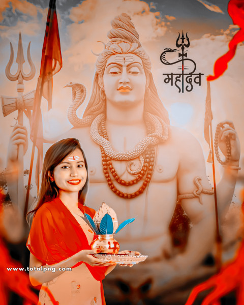 Maha shivratri editing background free