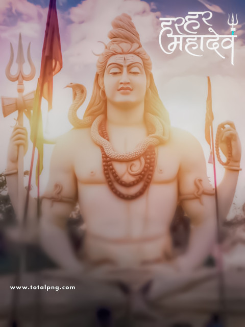 Maha shivratri mahadev editing background