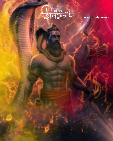 Mahadev maha shivratri editing background free