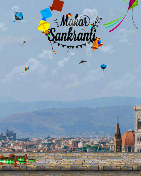 Makar Sankranti editing background