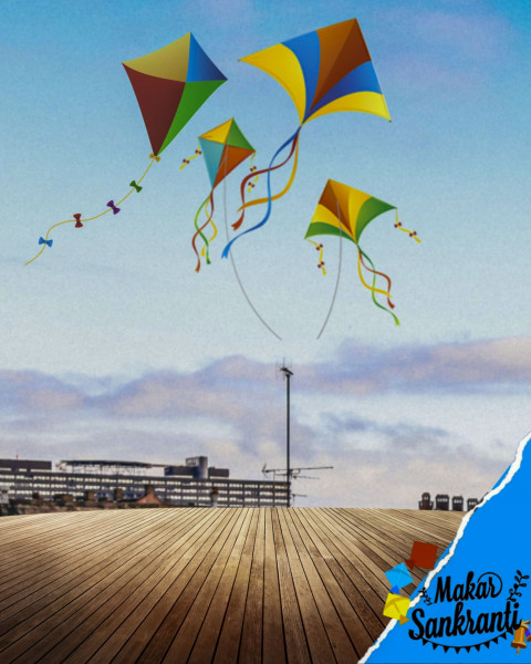 Makar Sankranti editing background