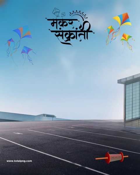 Makar sankranti editing background