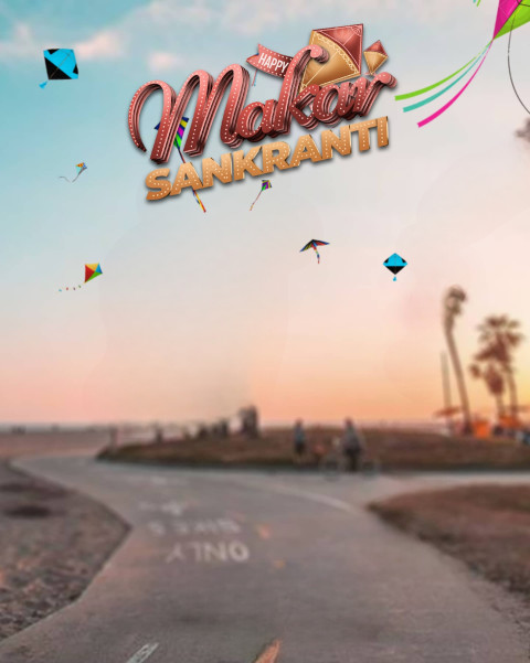 Makar sankranti editing background picsart