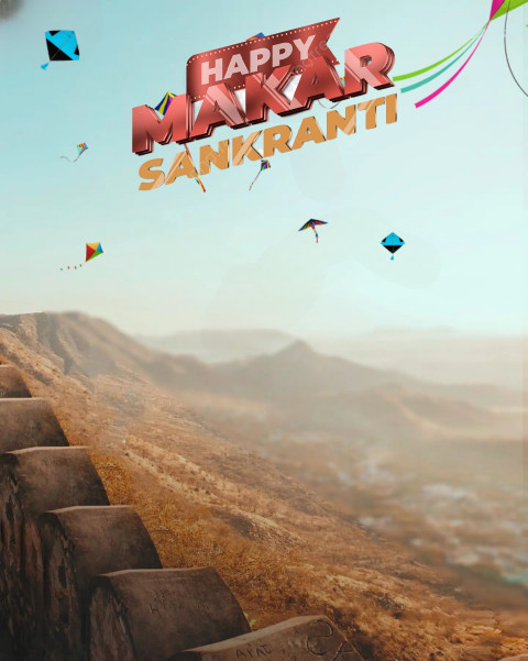 Makar sankranti full hd editing background