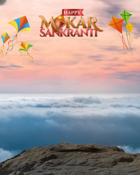 Makar sankranti hd editing background
