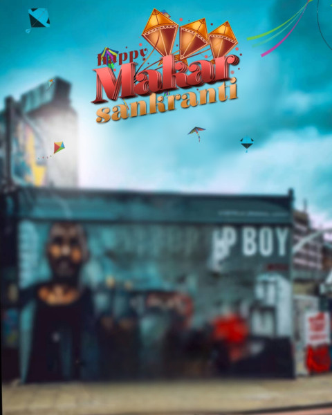 Makar sankranti hd photo editing background