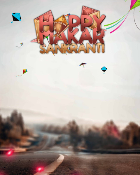 Makar sankranti photo editing background
