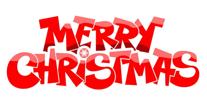 Merry Christmas PNG Text