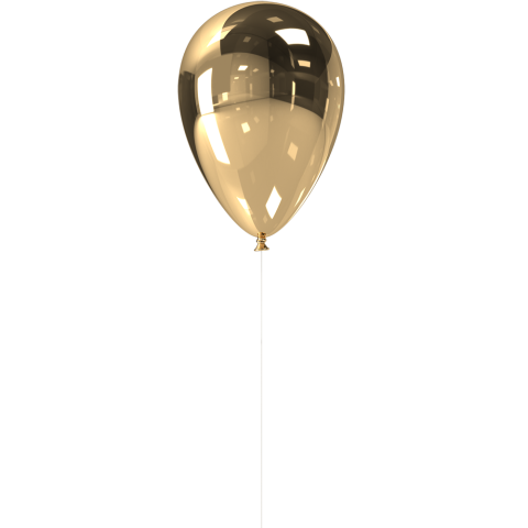 Metalic Balloon PNG Transparent Images Free Download