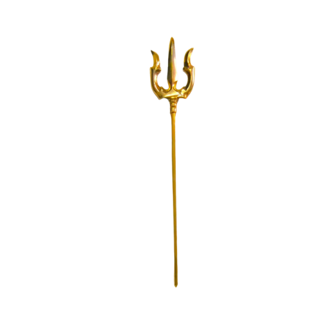 Mhadev golden trishul png